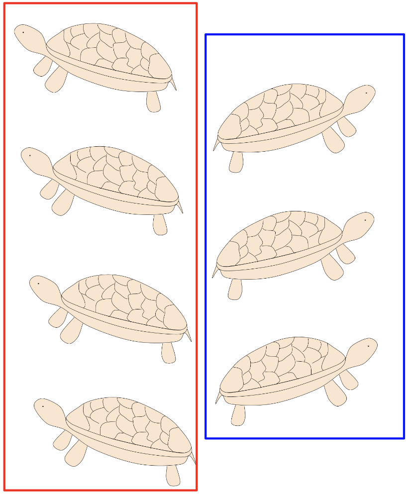 Seven Turtles